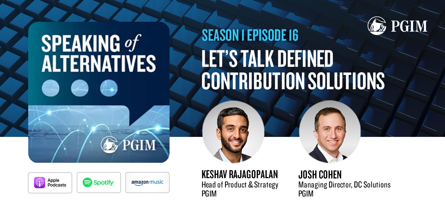 Speaking of Alternatives Episode 16: Lets Talk Defined Benefit Solutions